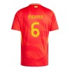 Camisola Espanha Mikel Merino 6 Homen Equipamento 1ª Euro 2024